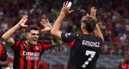 ¡Dupla explosiva! El mexicano Santiago Giménez da asistencia para Christian Pulisic en la victoria del Milan ante el Bari en la Copa de Italia