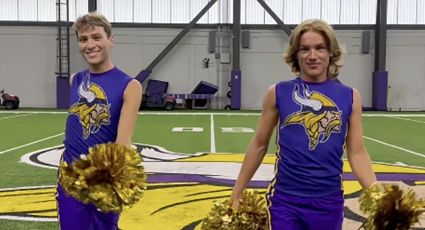 Los Vikingos de Minnesota reciben críticas por incluir a dos hombres entre sus porristas y el equipo los defiende: “Estamos orgullosos de su papel”