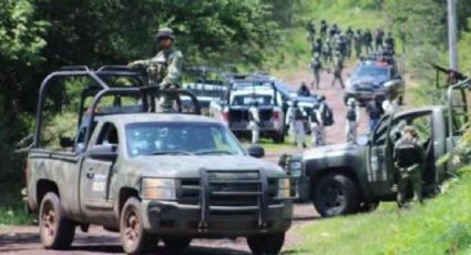 Ejército abate a cuatro sujetos ligados al CJNG en Tangancícuaro, Michoacán