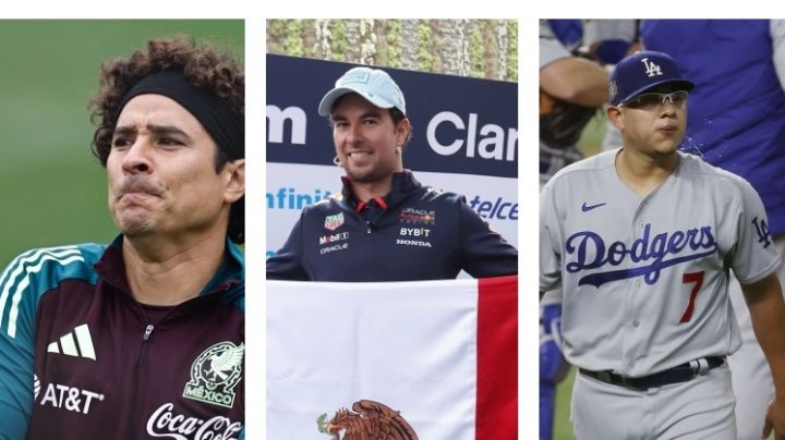 Checo Pérez, Memo Ochoa y Julio Urías, tres mexicanos que brillaron en el deporte y que hoy buscan equipo