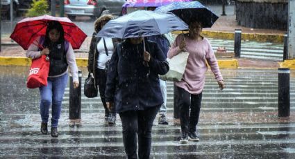 Lluvias azotarán a la mayoría de las entidades de México; se espera que sean intensas en Sinaloa