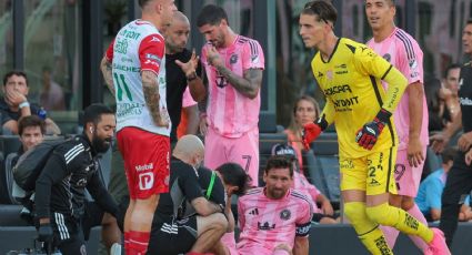 ¡Alarma en Miami! Messi se lesiona a los 11 minutos con el Inter y deja el juego ante Necaxa en la Leagues Cup