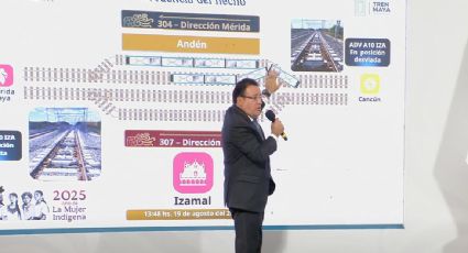 “Es una anomalía que se debe analizar”: director del Tren Maya niega descarrilamiento en la estación Izamal 