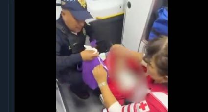 Abandonan a bebé de cuatro meses en calles de la alcaldía Miguel Hidalgo; policías de CDMX acuden tras reporte