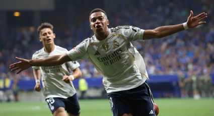 ¡Les amarga la fiesta! Doblete de Kylian Mbappé guía la goleada del Real Madrid sobre el Oviedo, propiedad de Grupo Pachuca