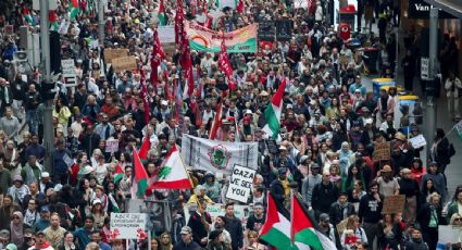 Marchan en Australia en apoyo a Palestina: miles piden atender el hambre en Gaza