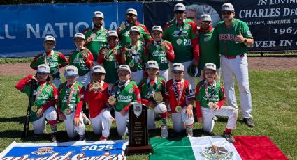 ¡Son unos pequeños gigantes! México se impone con categórico 10-2 a Estados Unidos en la Final del torneo Cal Ripken World Series Sub-8