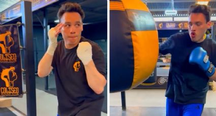 Julio César Chávez Jr. realiza un entrenamiento de box en Hermosillo tras salir de prisión en libertad condicional