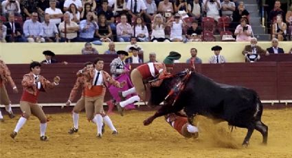 Muere forcado portugués de 22 años luego de ser azotado contra las tablas por un toro de 695 kilos y sufrir una lesión cerebral