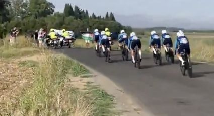 Manifestantes obstruyen a equipo de Israel en la Vuelta a España para protestar contra la guerra en Gaza; la organización condena "acto de violencia"