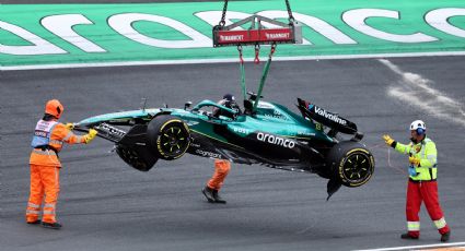 Como en pista de hielo: prácticas del GP de Países Bajos registran varios derrapes y banderas rojas por accidentes