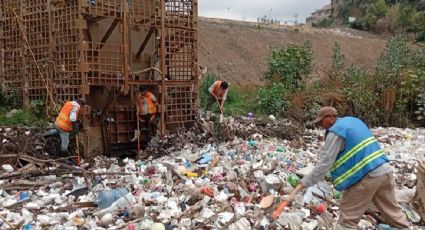 Contabilizan más de 35 mil toneladas de basura retiradas del drenaje del Valle de México en lo que va del año