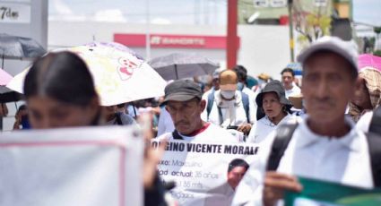 Colectivos marchan en la CDMX por el Día Internacional de Víctimas de Desaparición Forzada