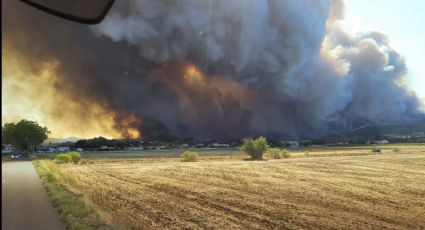 Incendio forestal al sur de Francia arrasa con el equivalente a la superficie de París; hay un muerto y nueve heridos