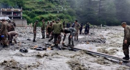 India reporta más de 100 personas desaparecidas tras avalancha súbita en el Himalaya