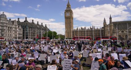 Detienen a 466 personas en manifestación del grupo Palestine Action en Londres