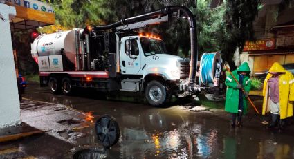 Activan alerta púrpura en la alcaldía Álvaro Obregón por lluvias torrenciales, granizo y riesgo de deslaves