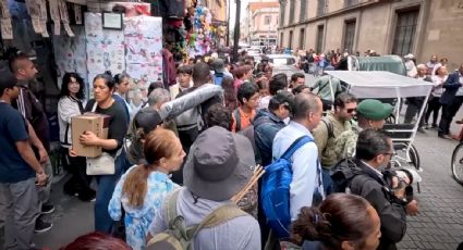 Vallas, escoltas y camionetas de lujo, así se vivió afuera de Palacio Nacional el primer informe de Sheinbaum