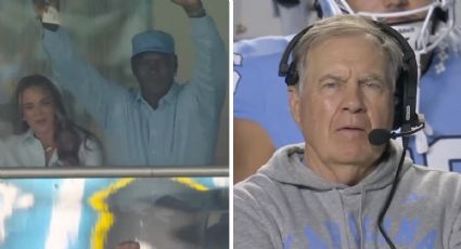 Michael Jordan, Mia Hamm, Randy Moss y más figuras estuvieron presentes en el amargo debut de Bill Belichick, excoach de Patriots, en el colegial