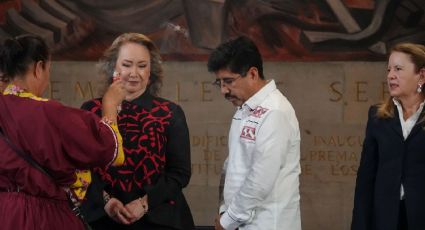 "El derecho y los saberes comunitarios no son mundos separados", dice Hugo Aguilar en el primer evento oficial que organiza como ministro presidente