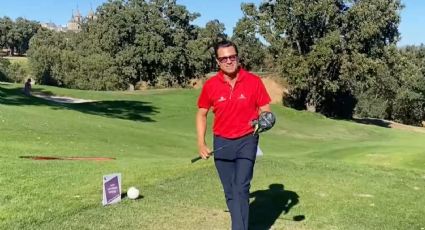 Reaparece Peña Nieto en torneo de golf en España organizado para recaudar dinero contra el cáncer de mama