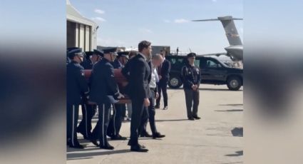 JD Vance acompaña el ataúd de Charlie Kirk de Utah a Phoenix a bordo del avión vicepresidencial