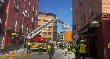 Explosión por presunta fuga de gas en un bar de Madrid deja 25 heridos