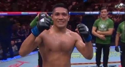 Médico del IMSS que se convirtió en artemarcialista, triunfa en combate de UFC: "Los sueños se pueden cumplir, esto es para todo México"