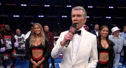 Revelan que el presentador Michael Buffer que se equivocó al afirmar que ‘Canelo’ es de “Guadalajara, Sinaloa” ¡cobró un millón de dólares!