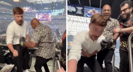¡Lo tunden como al ‘Canelo’! El ‘youtuber’ MrBeast acepta el reto de recibir un golpe de Mike Tyson y termina en el piso