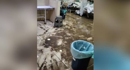 Se inunda hospital del IMSS donde fueron atendidas víctimas de la explosión de pipa en el Puente de la Concordia