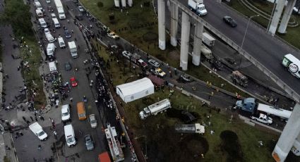 Crece a 14 la cifra de personas muertas por la explosión de pipa en el Puente de la Concordia