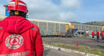 Ingresan al penal de El Oro a conductor de autobús involucrado en accidente con tren en Atlacomulco que dejó 10 muertos