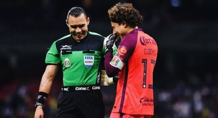 El árbitro Marco Antonio ‘Gato’ Ortiz comparte foto con Memo Ochoa, exportero del América: “Cuídate de los ‘expertos’ que no han logrado nada”