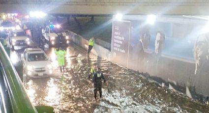 Lluvias intensas colapsan la CDMX; provocan inundaciones y afectan los sistemas de transporte