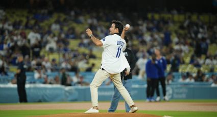 Emula a Fernando Valenzuela: Checo Pérez lanza la primera bola en Dodger Stadium: "Es muy especial"