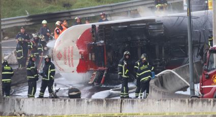 Empresa responsable de la pipa que explotó en Iztapalapa afirma que cubrirá los gastos funerarios del conductor; brindará asesoría jurídica a la familia