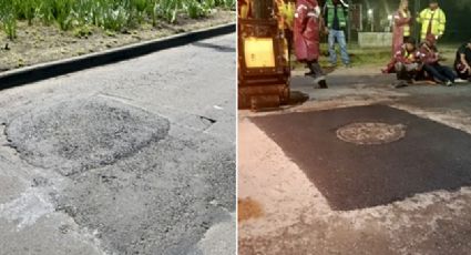 Reparan y niegan que era un bache lo que provocó la caída de corredores en silla de ruedas en el Maratón de CDMX: “Era un registro mal intervenido”