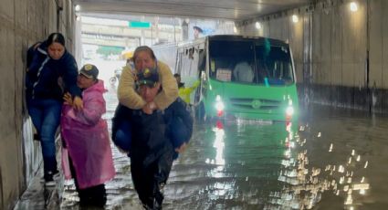 CDMX activa alerta púrpura por lluvias intensas en la alcaldía Gustavo. A Madero