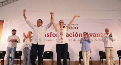 Tabasco vive hechos violentos durante la gira de Claudia Sheinbuam