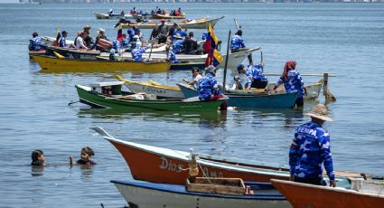 Pescadores venezolanos protestan contra despliegue naval de EU en sus costas