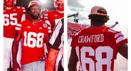 ¿Se burla del 'Canelo'? Terence Crawford porta uniforme de la Universidad de Nebraska con el 168, el número de libras con las que venció al mexicano
