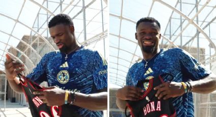 Adem Bona, jugador de los 76ers de la NBA, sorprende al aparecer con la playera del América en el video del nuevo jersey de su equipo