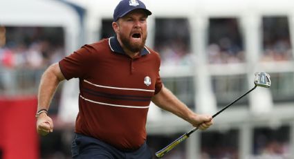 Aficionado grita "Teletubbie" al golfista irlandés Shane Lowry, quien lanza un tirazo en la Copa Ryder y queda cerca de embocar