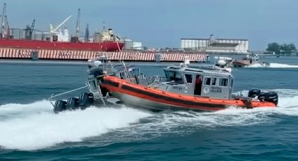 Chocan dos embarcaciones de la Marina en Veracruz durante prácticas; hay dos heridos