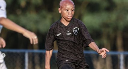 Niño brasileño que sufrió graves quemaduras de bebé debuta a los 11 años con la Academia del Botafogo