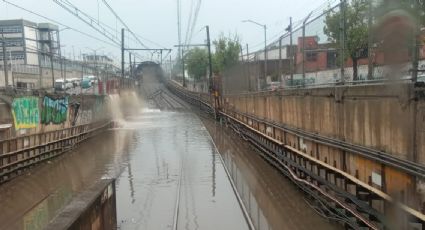 Afectaciones por lluvias en CDMX: reportan inundaciones y suspenden servicio del Metro por una hora en la zona oriente