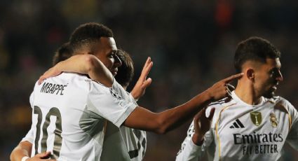 ¡Meteórico! El Real Madrid golea al Kairat Almaty con triplete de Mbappé, quien acumula cinco goles en dos partidos de Champions