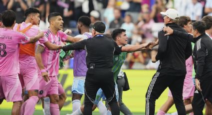 ¡Seis partidos fuera! Luis Suárez es sancionado por escupitajo tras la derrota ante Seattle en la Leagues Cup; Busquets se va dos juegos