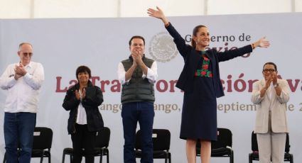 Gobernador priista de Durango se declara “claudista” y elogia políticas de transformación de Sheinbaum